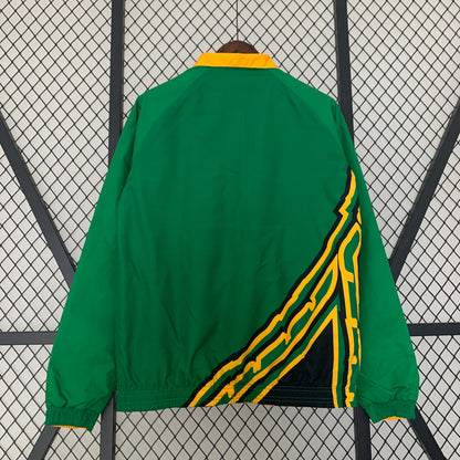 Jamaica Bob Marley Reversible Yellow Green Jacket Both Size Jacket