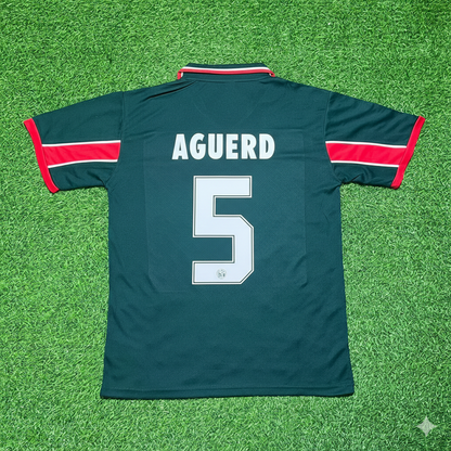Nayef Aguerd Morocco Home Retro Football Jersey Kit