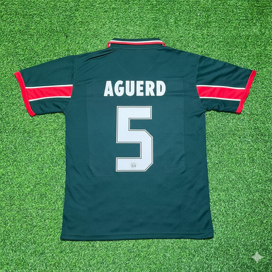 Nayef Aguerd Morocco Home Retro Football Jersey Kit