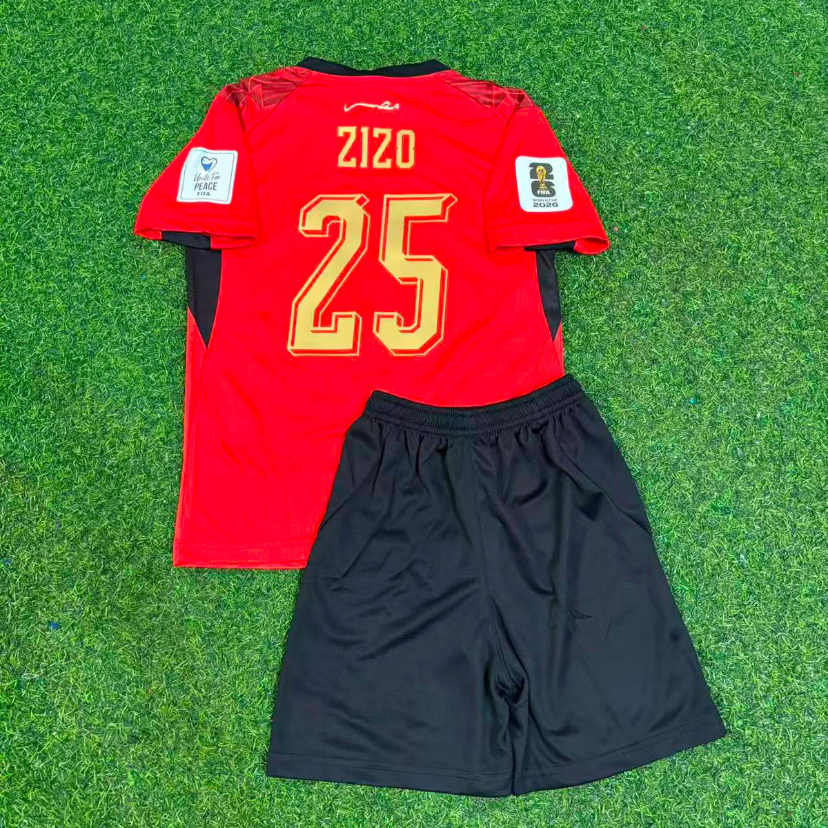 Egypt World Cup 2026 Zizo Home Kids Football Jersey