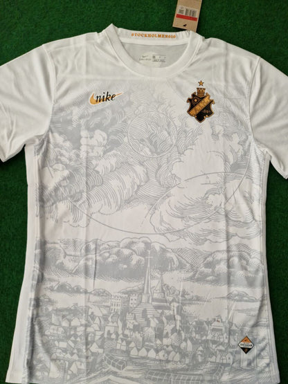 AIK Stockholm Sweden 100th Year Football Jersey Kit