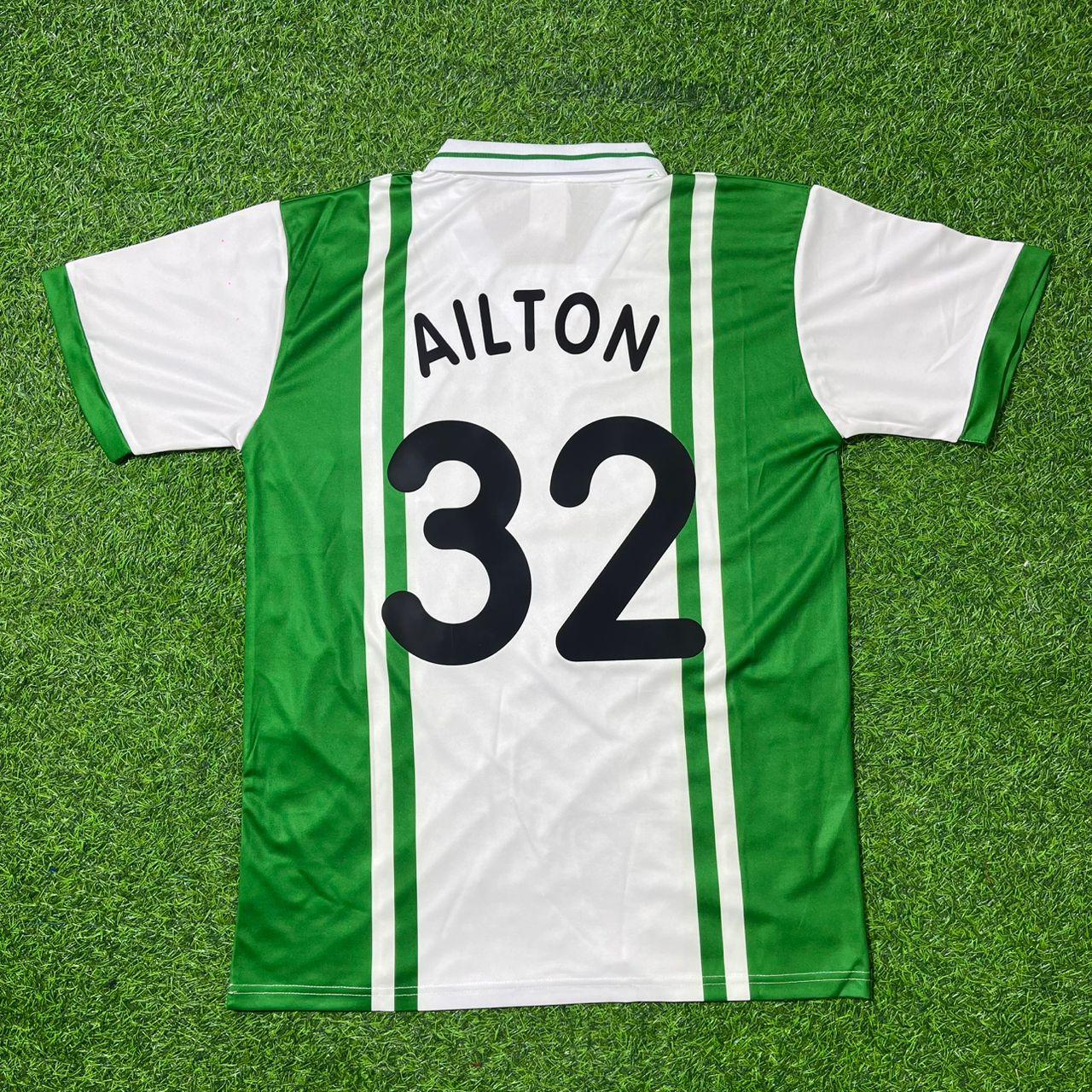 Ailton Werder Bremen Retro Fußballtrikot Kit Jersey