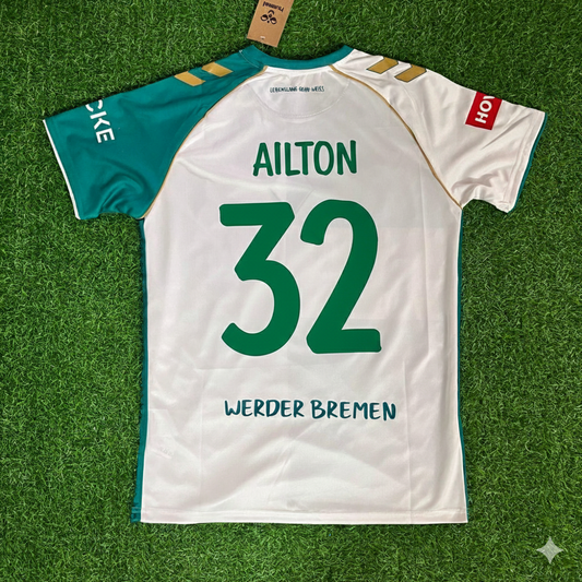 Ailton Werder Bremen Anniversary Football Jersey