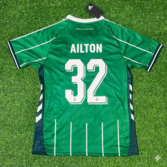 Ailton Werder Bremen Special Football Jersey Kit Edition 2