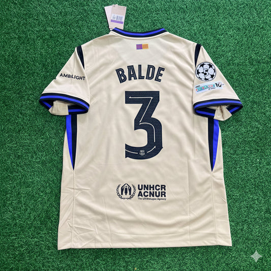 Alejandro Balde Barcelona 2025/2026 Season Football Jersey