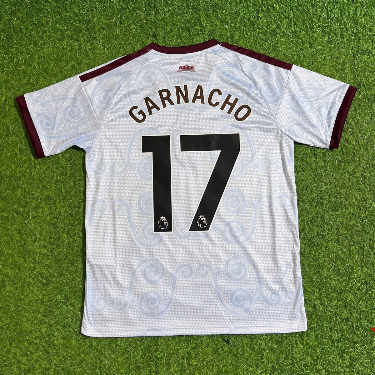 Alejandro Garnacho #17 Aston Villa 2026/2027 New Season Third Football Jersey