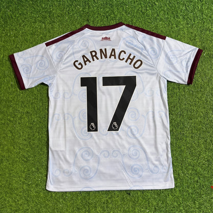 Alejandro Garnacho #17 Aston Villa 2026/2027 New Season Third Football Jersey