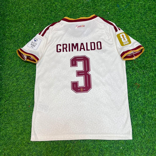 Spain World Cup 2026 Alejandro Grimaldo #3 Away Football Jersey