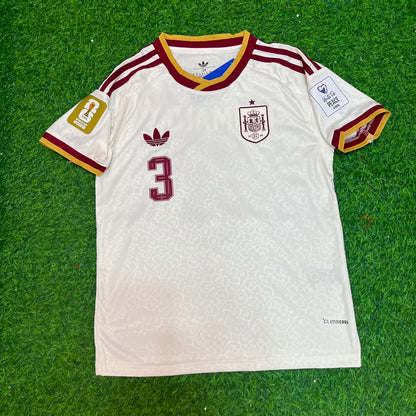 Spain World Cup 2026 Alejandro Grimaldo #3 Away Football Jersey