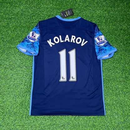 Aleksandar Kolarov Manchester City 2016-2017 Retro Football Jersey Kit