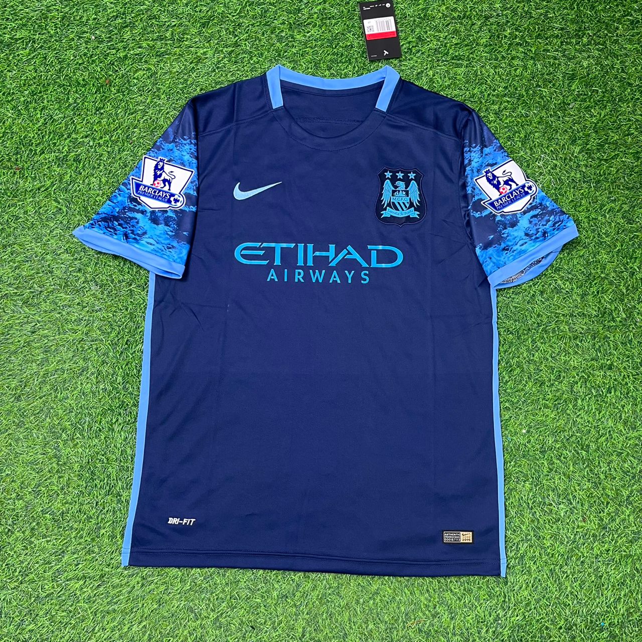 Aleksandar Kolarov Manchester City 2016-2017 Retro Football Jersey Kit