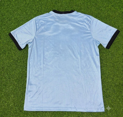 Germany 125th Year Special Clear Blue Retro Football Jersey Kit