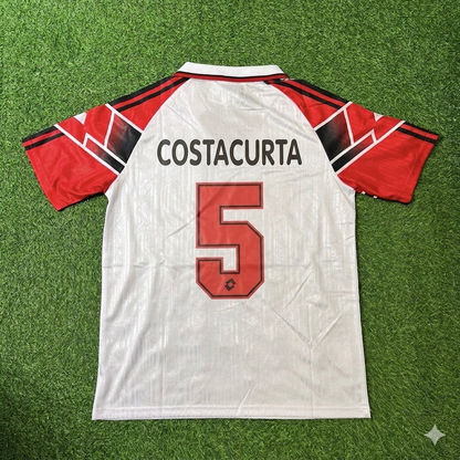 Alessandro Costacurta #5 AC Milan 1997 Away Retro Football Jersey Kit