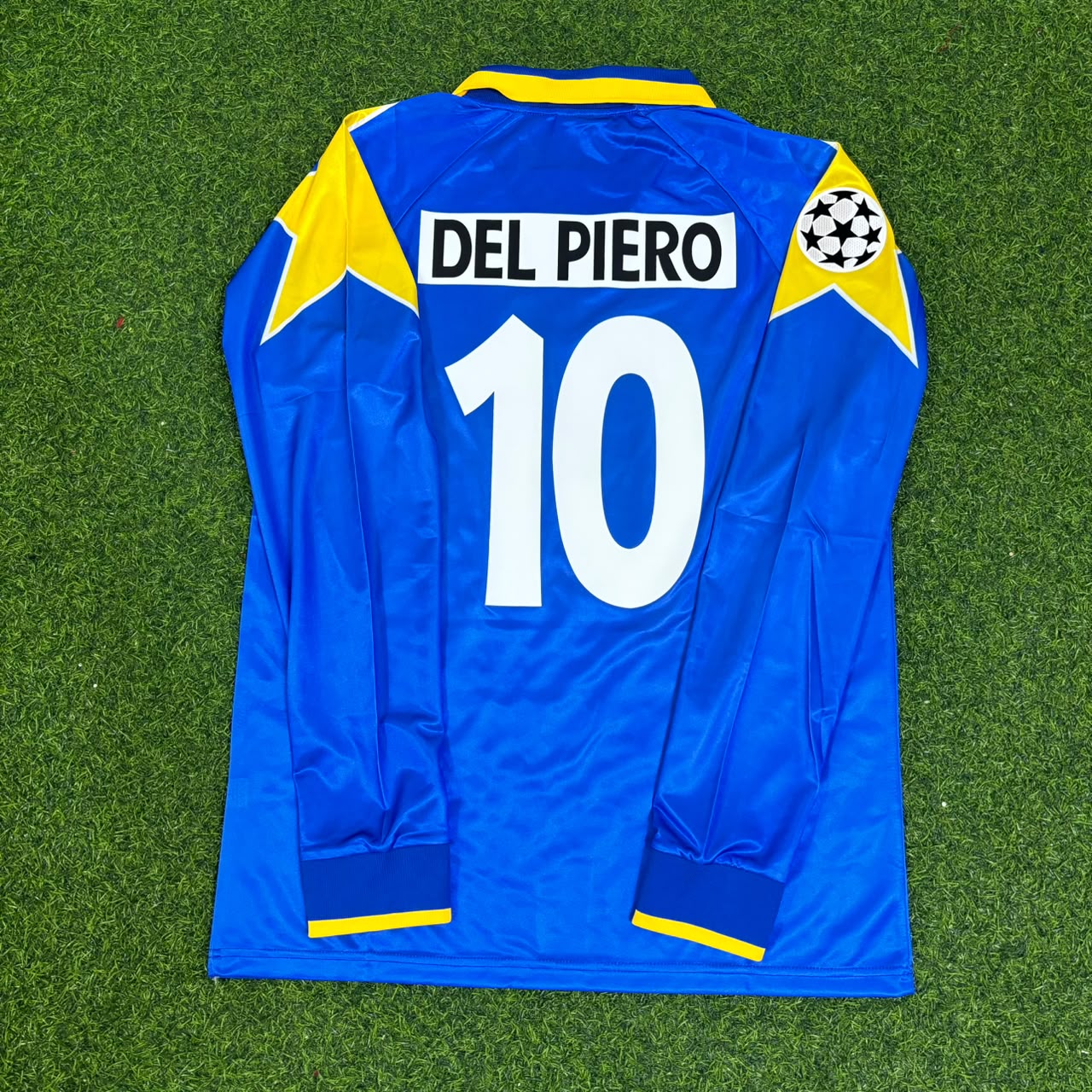 Alessandro Del Piero 10 – Juventus 1995–1997 Blue Long Sleeve Retro – | | Football Jersey