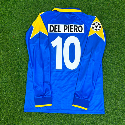 Alessandro Del Piero 10 – Juventus 1995–1997 Blue Long Sleeve Retro – | | Football Jersey