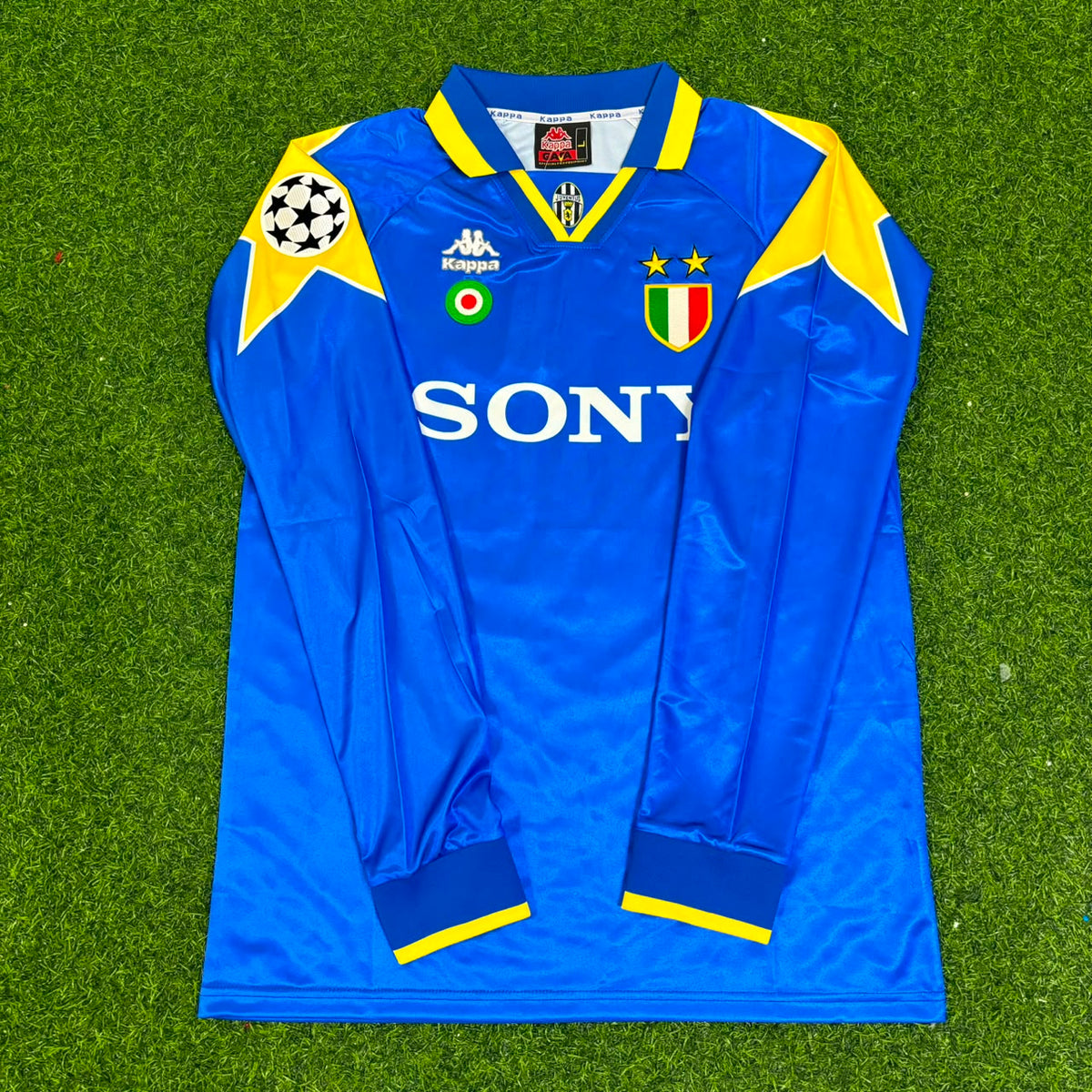 Alessandro Del Piero 10 – Juventus 1995–1997 Blue Long Sleeve Retro – | | Football Jersey