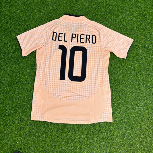 Alessandro Del Piero 10 Juventus 2003/2004 Away Retro Football Jersey Kit