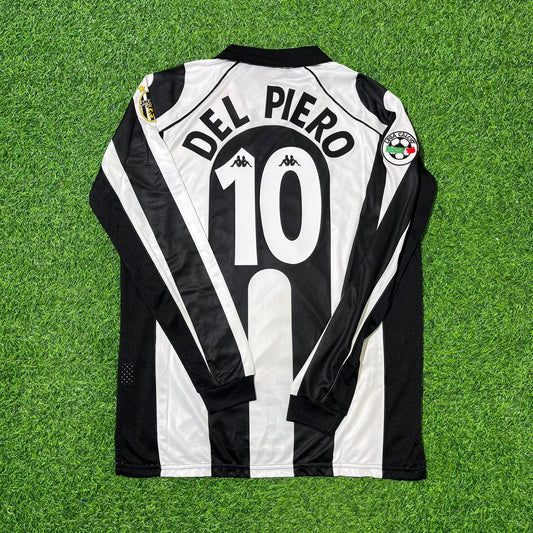 Alessandro Del Piero 10 - Juventus Home 1997/1998 Retro Football Jersey