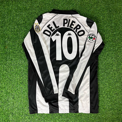 Alessandro Del Piero 10 - Juventus 1997/98 Retro Football Jersey Kit