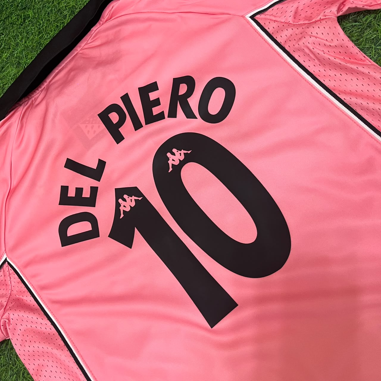 Alessandro Del Piero #10 Juventus 1996 1998 Retro Pink Kids Football Jersey