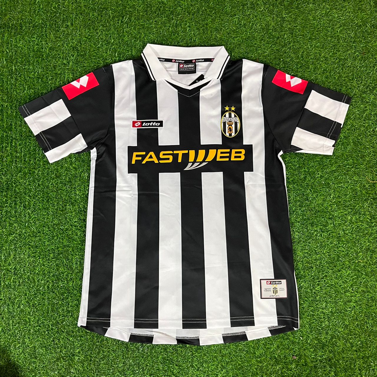 Marcelo Salas Juventus 2001 2002 Season Retro Football Jersey