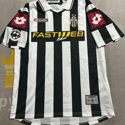 Alessandro Del Piero Juventus 2001 2002 Season Retro Football Jersey Kit