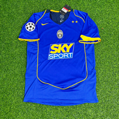 Paul Pogba Juventus Blue Retro Football Jersey Kit