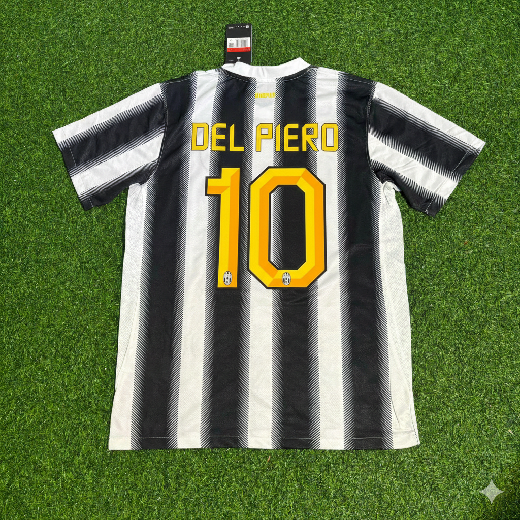 Alessandro Del Piero Juventus Home 2011 2012 Season Retro Football Jersey