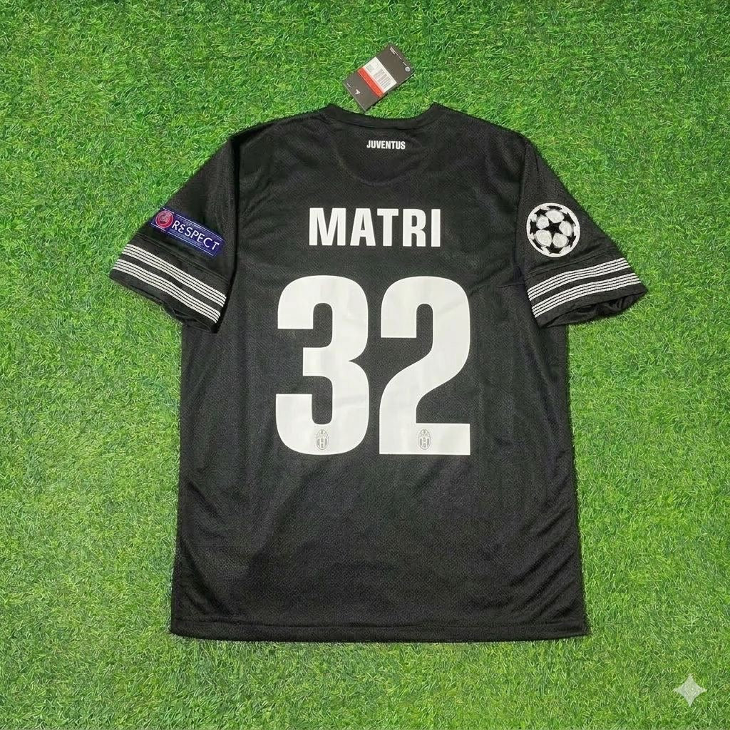 Alessandro Matri 32- Juventus Home 2012 2013 Season Retro Football Jersey