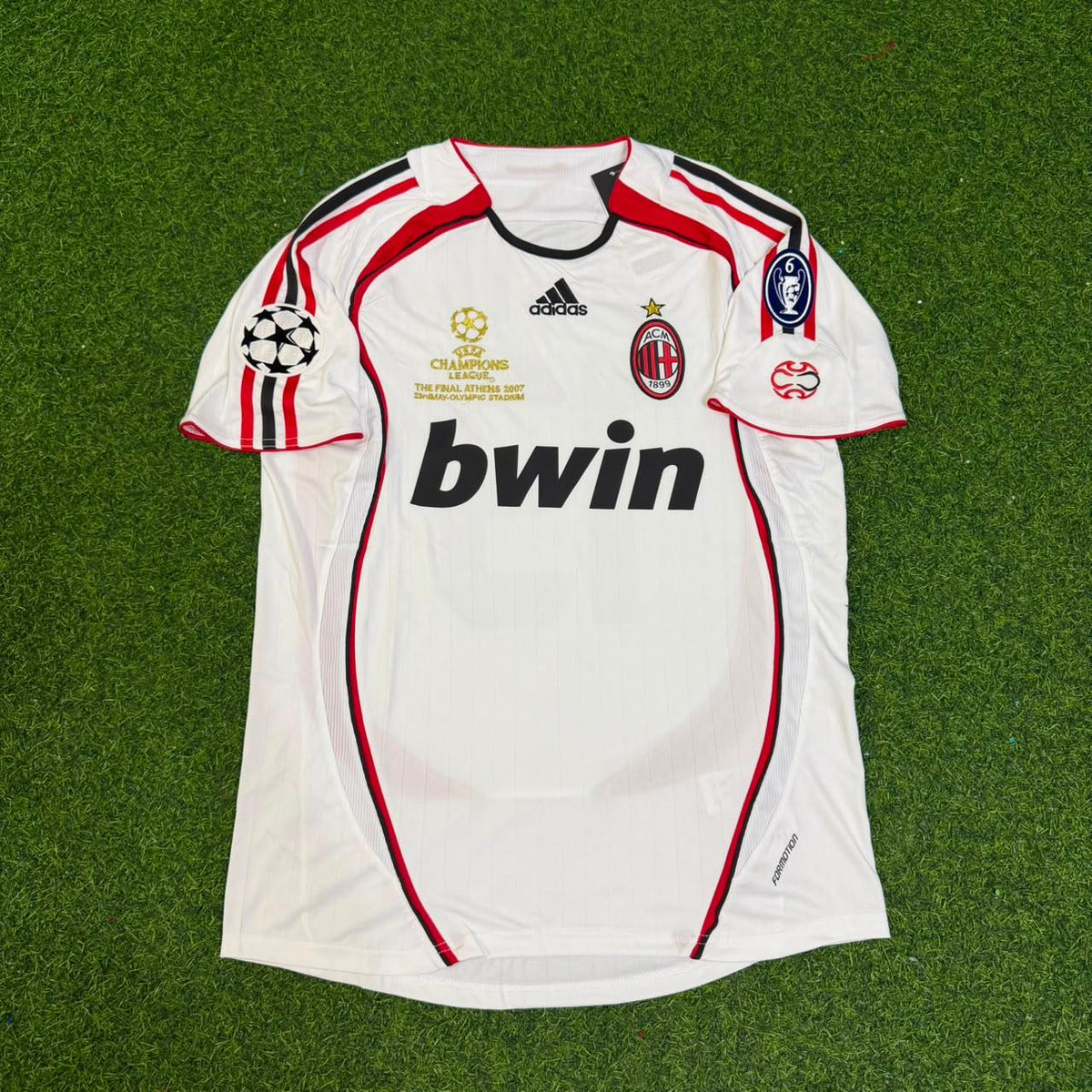 Alessandro Nesta Milan 2007 Final Athene Champions League Final Retro Football Soccer Soccer Kit Football Jersey
