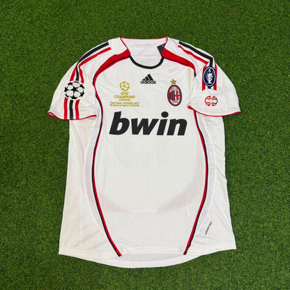 Alessandro Nesta Milan 2007 Final Athene Champions League Final Retro Football Soccer Soccer Kit Football Jersey