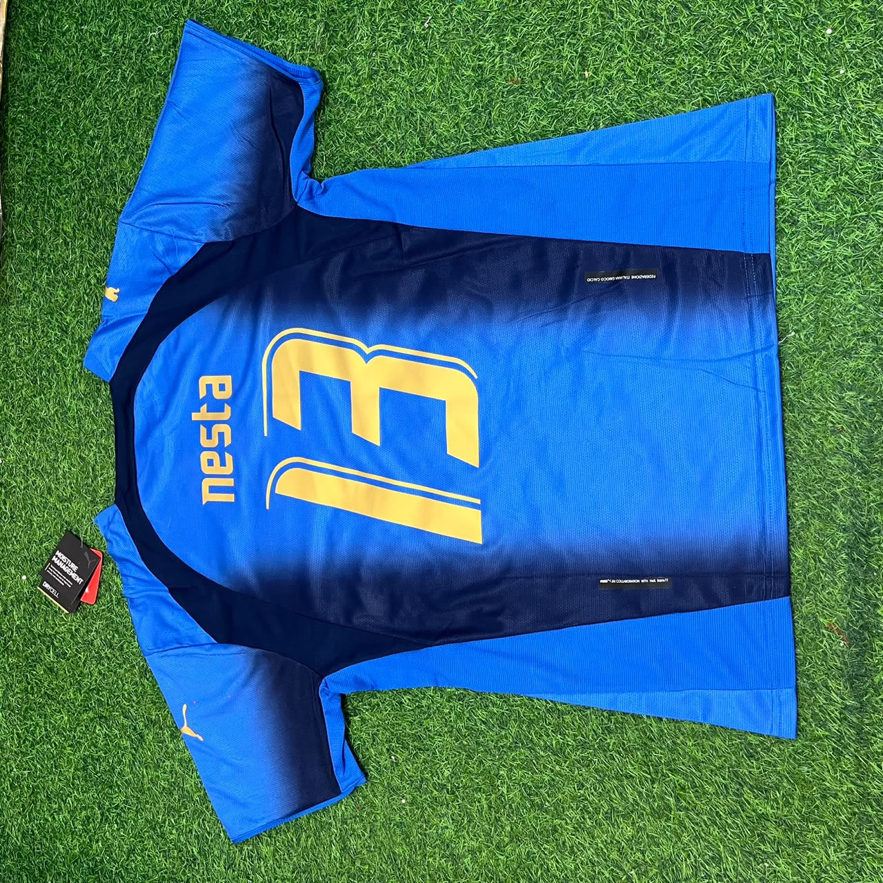 Italy World Cup 2006 Alessandro Nesta 13 - Final Retro Football Jersey