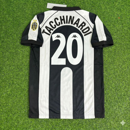 Alessio Tacchinardi 20 - Juventus Home 1997/1998 Retro Football Jersey Kit
