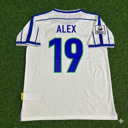 Brazil World Cup 1998 Alex De Souza #19 Retro Football Jersey