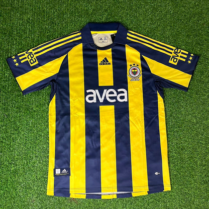 Alex de Souza #10 Fenerbahce 2008 - 2009 Retro Football Jersey Kit