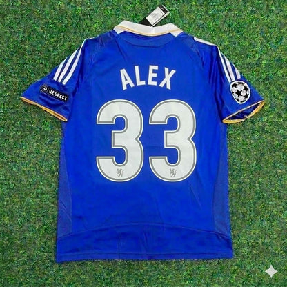 Alex Rodrigo Dias 33- Chelsea 2008 Champhions League Final Football Jersey