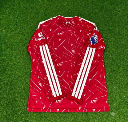 Liverpool 2027 Long Sleeve Home Football Jersey Kit