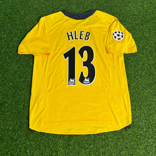Alexander Hleb 13 - Arsenal 2005/06 Yellow Retro Football Jersey Kit