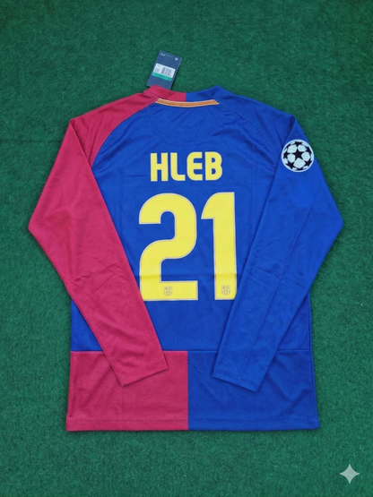 Alexander Hleb Barcelona 2009 Champions League Final Retro Football Jersey