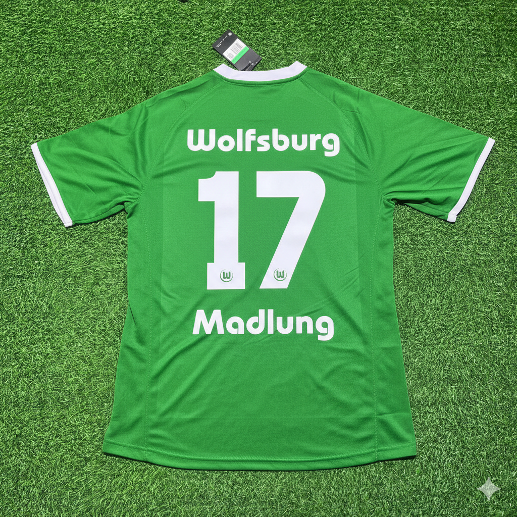 Alexander Madlung VfL Wolfsburg 2008/2009 Meisterjahr Fußballtrikot Paradise Edition