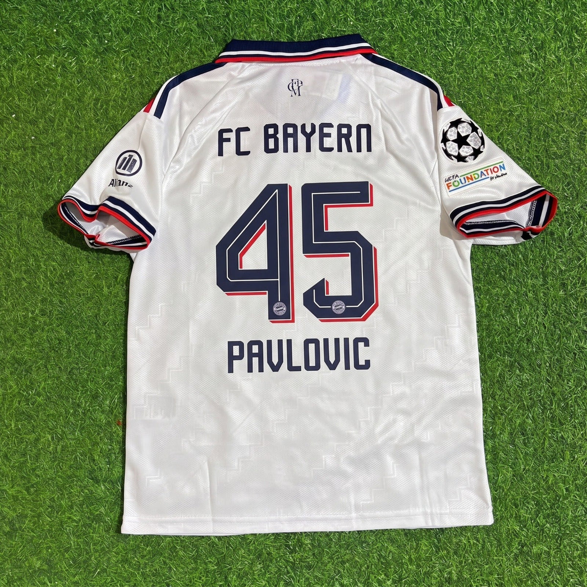 Bayern Munich 2026-2027 Aleksander Pavlovic #45 Away Football Jersey