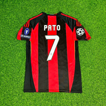 Alexandre Pato 7 - Milan 2010/2011 Home Retro Football Jersey