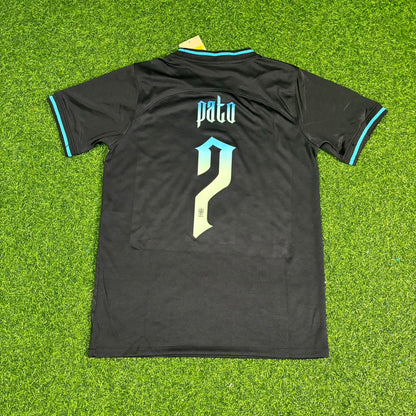 Alexandre Pato Brazil Black Iconic Retro Football Jersey Kit