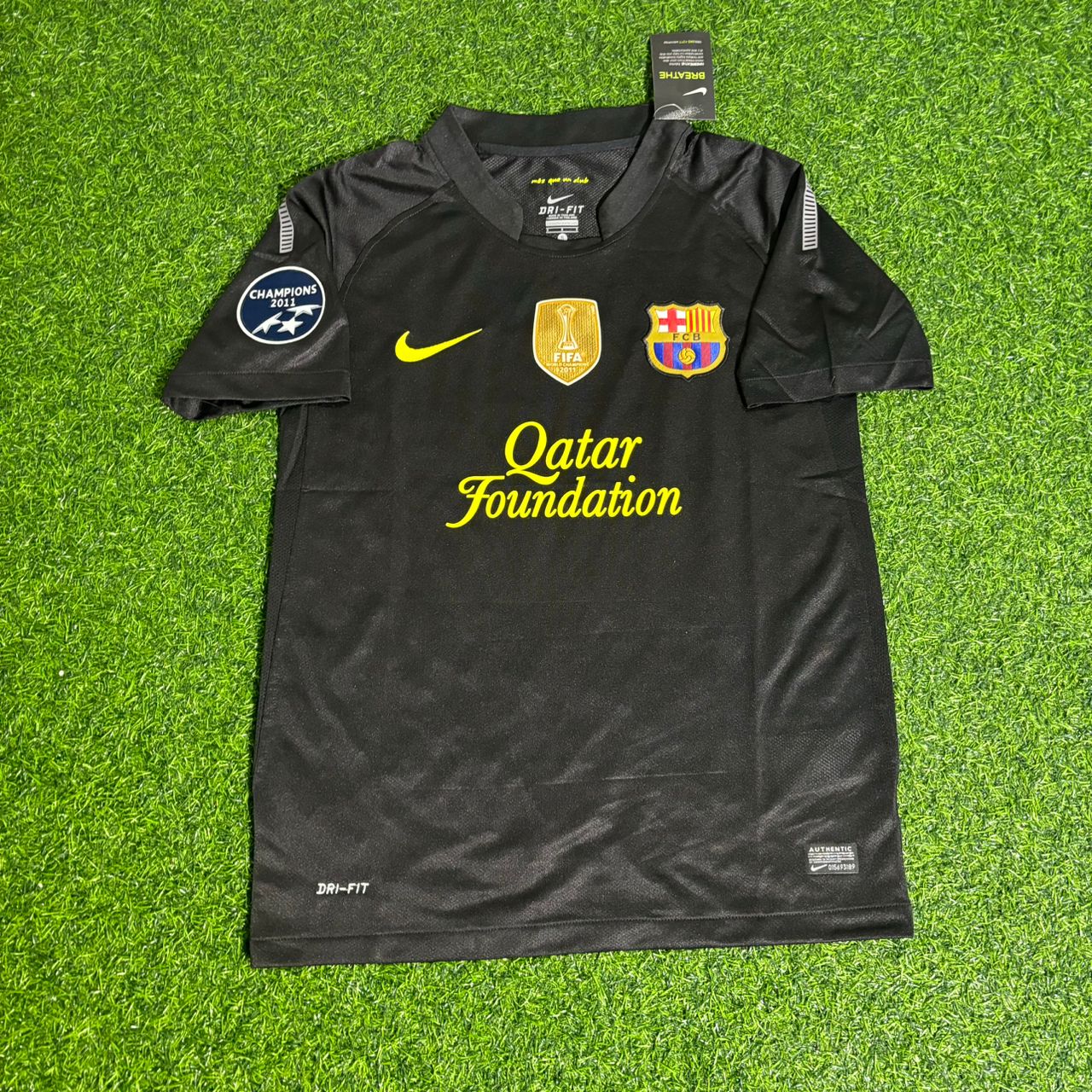 Alexis Sanchez Black Barcelona 2011/12 Retro Kit Shirt Football Jersey