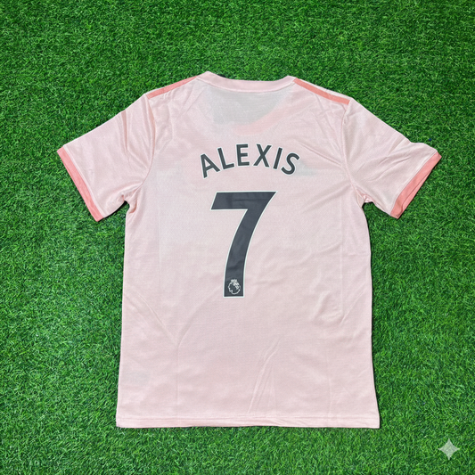 Alexis Sanchez Manchester United 2018/19 Pink Retro Football Jersey Collection