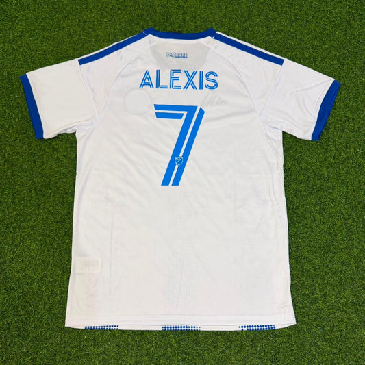 Alexis Sánchez CF Montréal 2026 2027 White Soccer Football Jersey