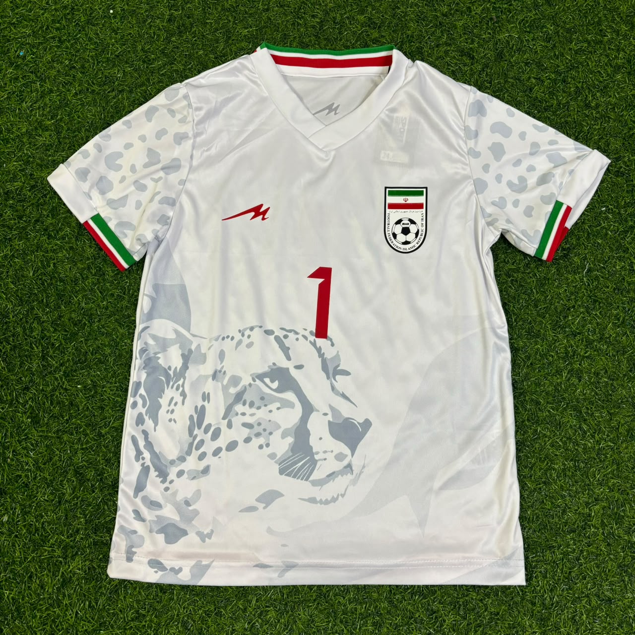 Iran World Cup 2026 Alireza Beiranvand Goalkeeper Home Football Jersey Shirt