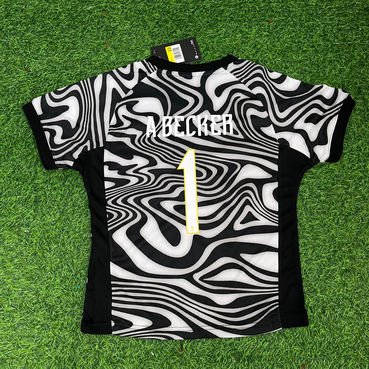 Brazil World Cup 2026 Alisson Becker Goalkeeper Football Jersey