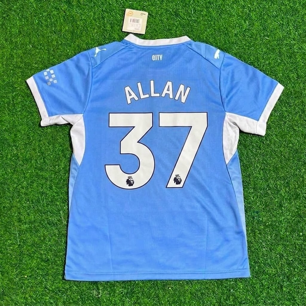 Allan #37 Manchester City 2026-27 Home Football Jersey