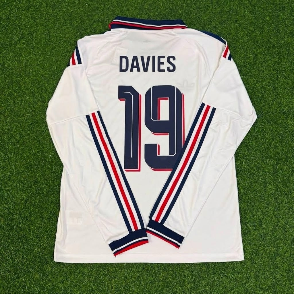 Alphonso Davies #19 Bayern Munchen 2027 Away Long Sleeve Football Jersey